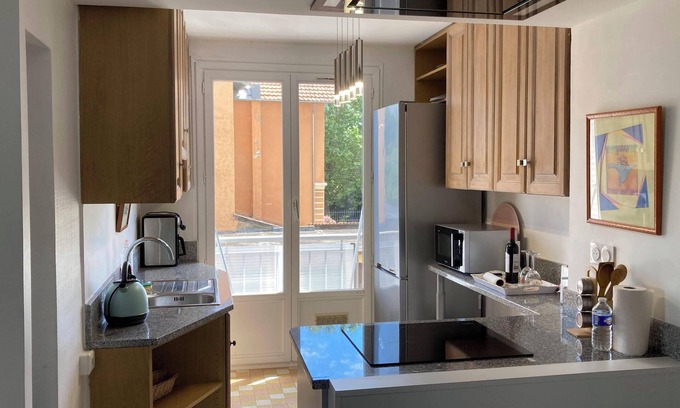 Leon Blum - Bon Coin Apartment | Spacious, bright and well located for 6P, parking