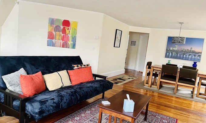 Medford Apartment | Spacious bright family home near Hospitals, Encore casino, T station, restaurant