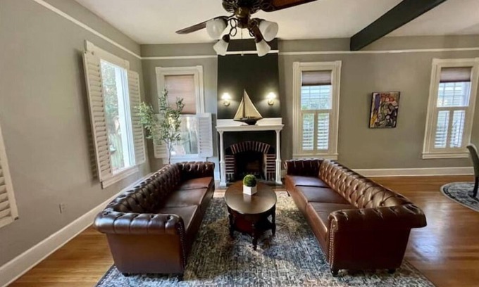 Five Points Apartment | Spacious Centrally-Located Historic Home