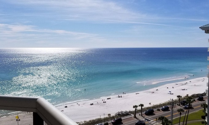 Miramar Beach Condo | Spacious Condo with Beautiful Sunset Views Over the Gulf!
