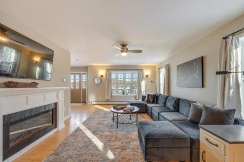 Eagle Lake House | Spacious Eagle Lake Home with Fireplace and Deck