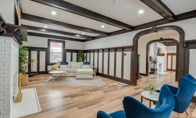 East Orange House | Spacious East Orange Home: Steps to Elmwood Park!