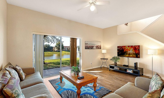 Wellington House | Spacious End-Unit Townhouse, 2 Master Suites, at Regal Palms, close to Clubhouse