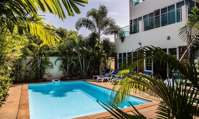 Ban Saiyuan Villa | Spacious Family 4 Bedroom Villa with Private Pool, Garden and Sea Views