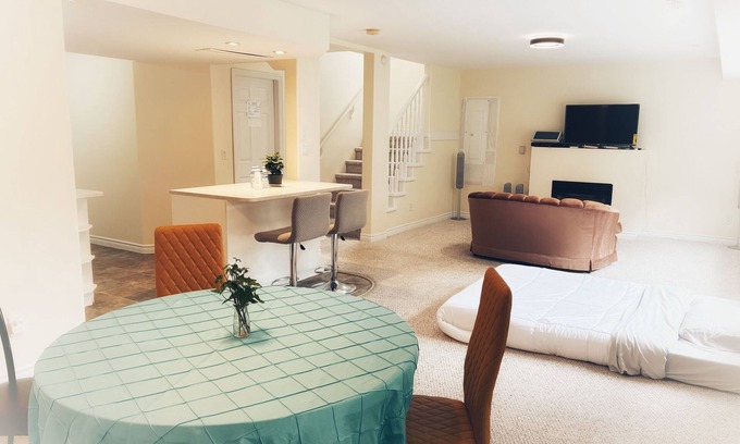 Promontory House | Spacious Family-Friendly Suite Near Cultus Lake with Private Entrance & Patio