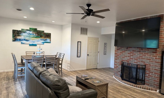 Sutton House | Spacious family friendly 4-BR property with AC, Fireplace and WiFi in Sutton, WV