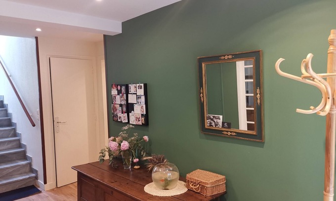 Vannes House | Spacious family home, Vannes center, enclosed garden, sleeps 12.