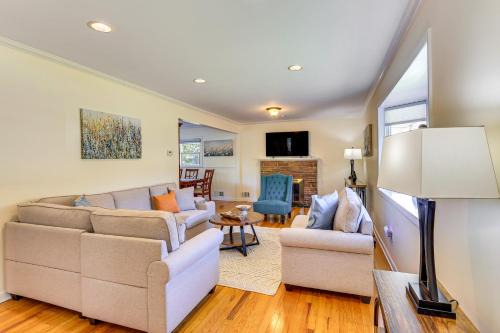 Fanwood House | Spacious Fanwood Home with Decks, Walk to Park!