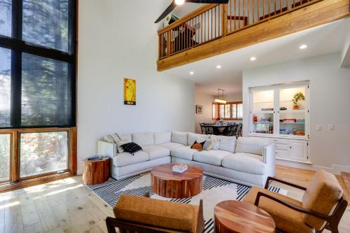 Swiss Manor House | Spacious Flagstaff Home with Hot Tub and Fire Pit!