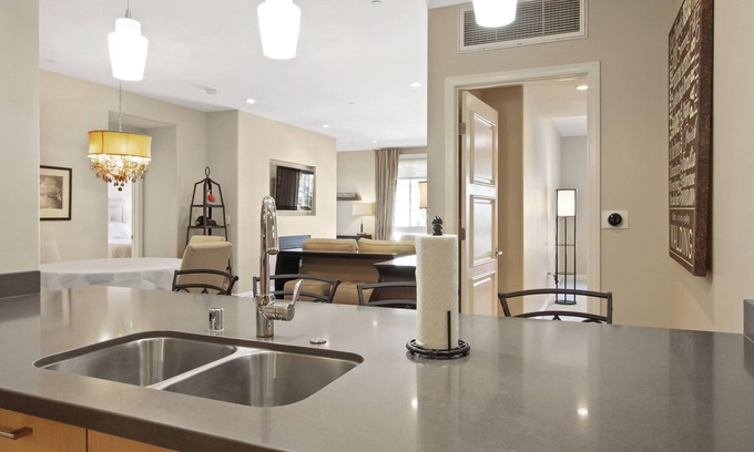 Downtown Condo | Spacious, fully furnished 3rd floor condo with campus views @ the Americana!