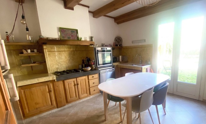 Digne-les-Bains Apartment | Spacious ground floor apartment in villa Pets welcome