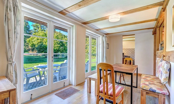 Lassan House | Spacious half-timbered house in a romantic garden