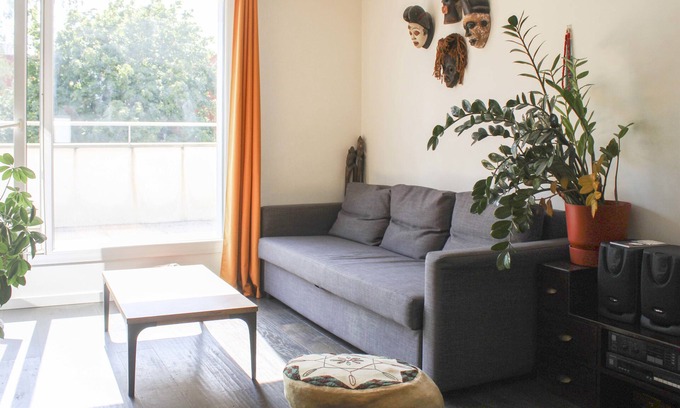 La Courneuve Apartment | Spacious haven of peace with beautiful decoration