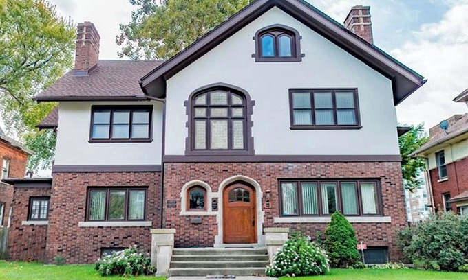 Detroit House | Spacious Historic Zacharias House w/o 3rd floor access, Sleeps 6.