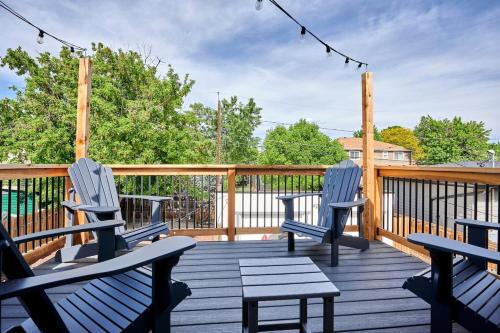 West Colfax House | Spacious Home Near Sloans Lake W Rooftop Patio
