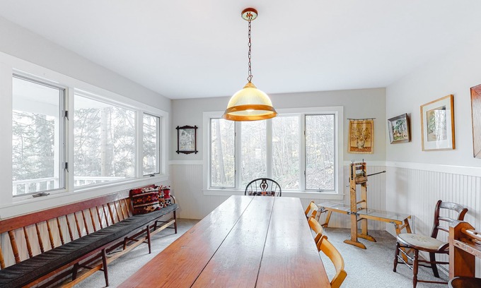 Ludlow House | Spacious Home w/Seasonal Lake View, Wood Stove, Washer/Dryer & Cable