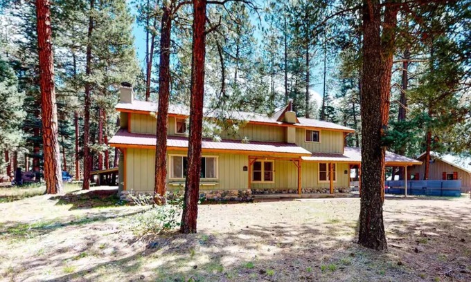 Bayfield House | Spacious Home with a meadow view