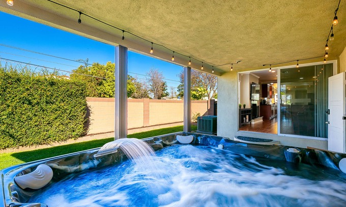 Anaheim Colony Historic District House | Spacious home with a private hot tub & enclosed yard - just minutes from Disney