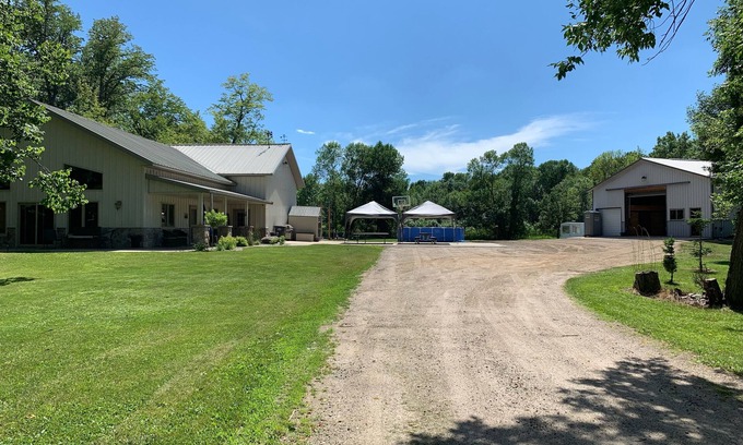Spicer House | Spacious home with additional camper hook ups on 10 private acres.