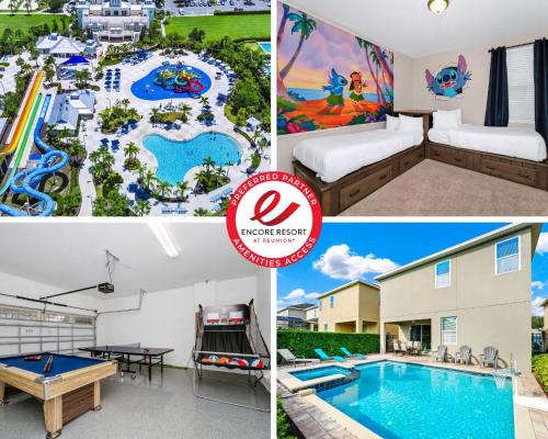 West Kissimmee House | Spacious Home With Private Pool, Themed And Game Room Near Disney With Waterpark & Resort Access - 341Pn