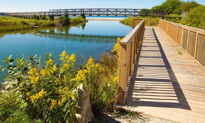 Manitoulin District House | Spacious house steps off beach and boardwalk in Providence Bay!