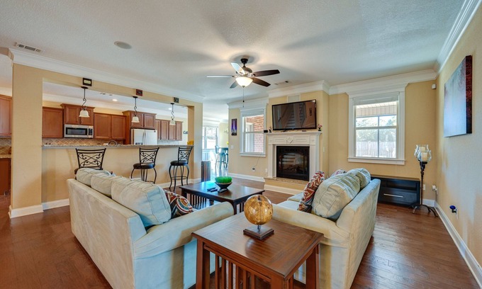 Kathleen House | Spacious Kathleen Vacation Rental w/Fireplace