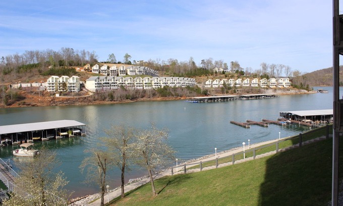 La Follette Condo | Spacious Lakefront Condo with Private Deck and Direct access to the Lake
