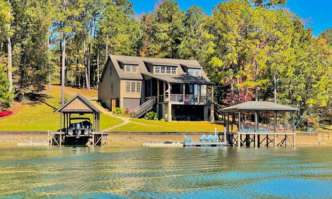 Little Kowaliga House | Spacious Lakeside Family Home!