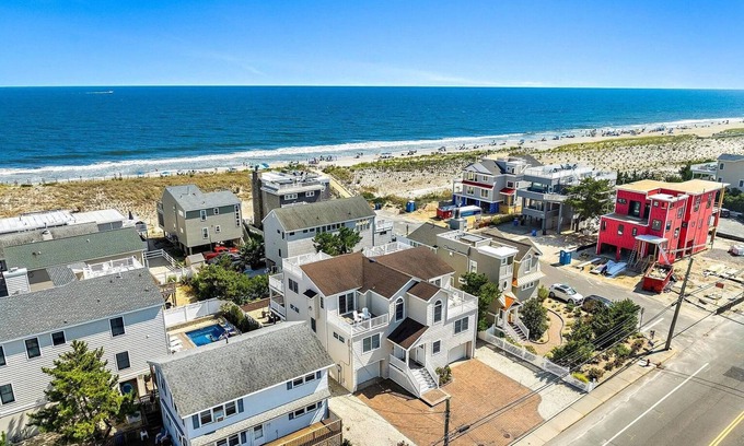 South Beach Haven House | Spacious LBI Beach House Rental – Steps from the Sand on a quiet Beach Block!
