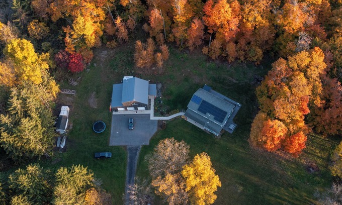 Ithaca House | Spacious, modern 4-BR house in serene wooded setting just minutes from downtown