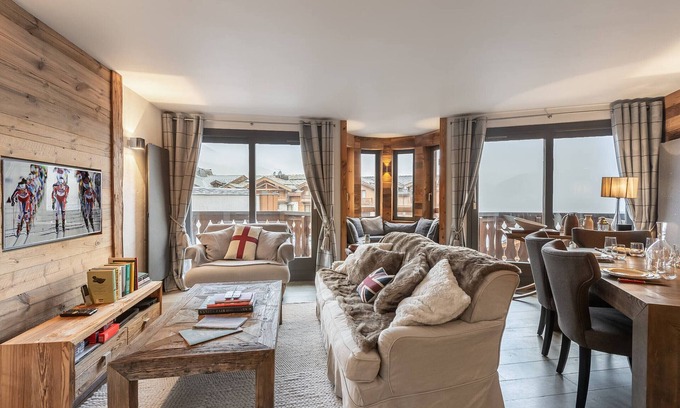 Courchevel Apartment | Spacious modern apartment, ski-in/ski-out in Courchevel