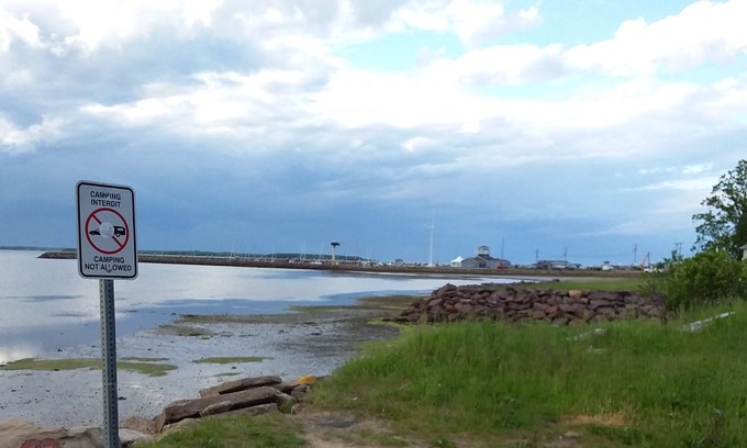 Shediac Apartment | spacious new downtown apartment with large deck and BBQ short walk to shore