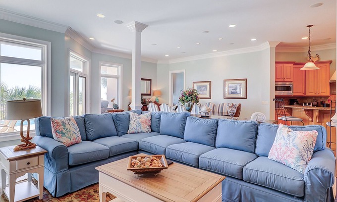 Palmetto Dunes House | Spacious Oceanfront Home w/ Free WiFi, Views & Private Heated Outdoor Pool