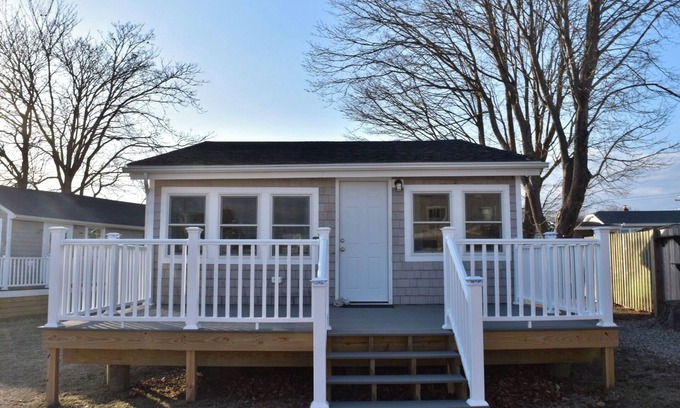 Snug Harbor Cottage | Spacious pet friendly studio cottage in coastal South Kingstown