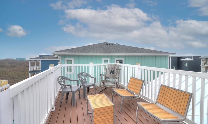 Safe Harbor House | Spacious Pet-Friendly Home w/2 Master Suites just Steps from the Beach!