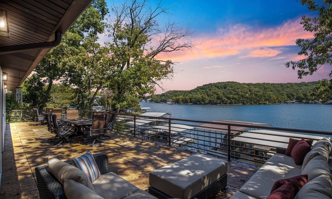 Rocky Mount House | Spacious, Quiet & Great Cove, Nearby Attractions, Private Dock, Fireplace, Expansive Deck