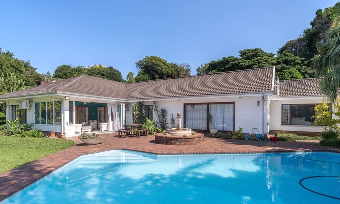 Ethekwini Villa | Spacious retreat with large pool and lush garden