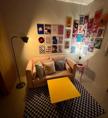 Santo Cristo Apartment | SPACIOUS RETRO UNIT at SM North Mall w Balcony and FAST WIFI