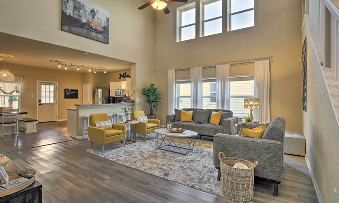 San Antonio House | Spacious San Antonio Home w/ Private Backyard