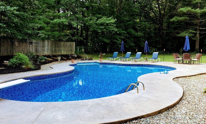 Ballston Spa House | Spacious Saratoga Farmhouse with Saltwater Pool, near the Track and Lake