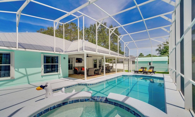 Sebastian Highlands House | Spacious Sebastian Retreat: Lanai & Private Pool!