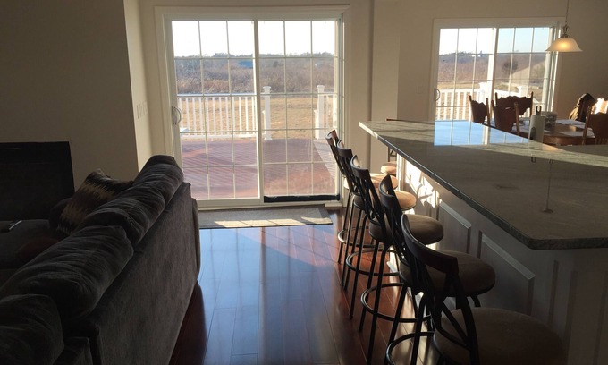 Middletown House | Spacious secluded home-Central AC-new large deck-huge yard