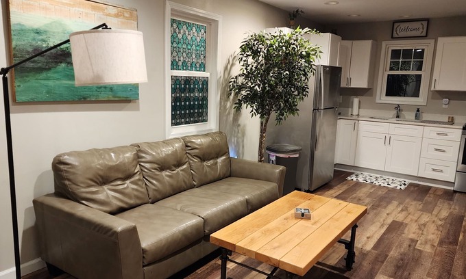 Bourbonnais Apartment | Spacious Studio with All the Comforts of Home