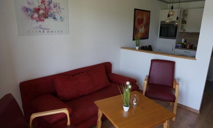 Schlatzendorf Apartment | Spacious two-room apartment for up to 4 people with its own balcony or terrace