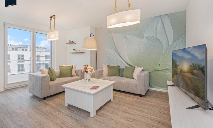 Zirchow Apartment | Spacious vacation apartment with sauna & balcony - quietly located in the countryside