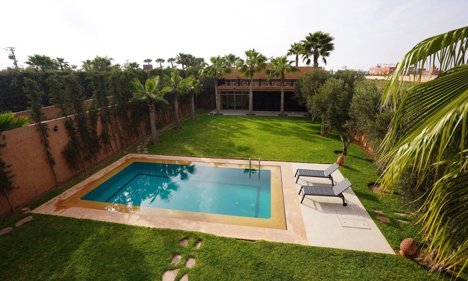 Sidi Bibi Villa | Spacious villa with swimming pool