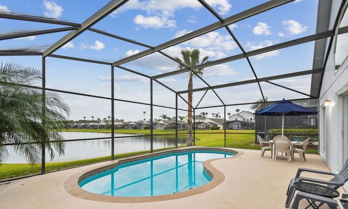 Lake Berkley House | Spacious w/ Private Pool Disney Area -Lake View