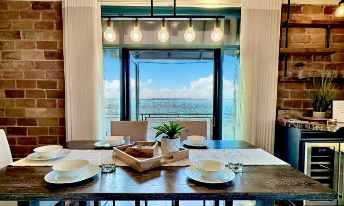Sandusky Condo | Spacious Wrap Around Patio Incredible Views Lake Erie Cedar Point!