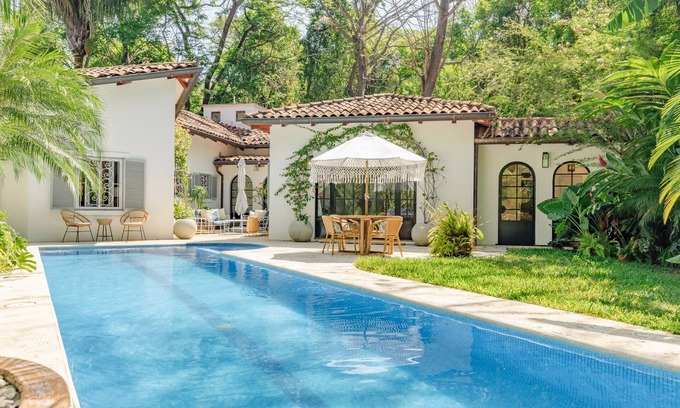 Nosara Villa | Spanish Style Villa with 25m Lap Pool in the Heart of Guiones.