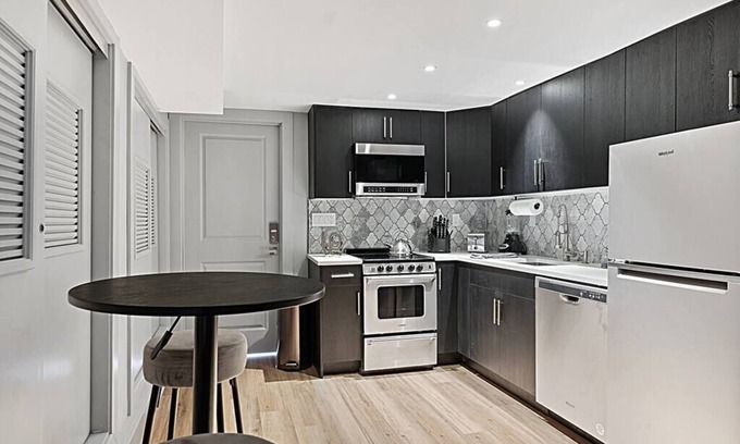 Melrose Condo | SpeakEasy Suite w/Fireplace. Free street Parking